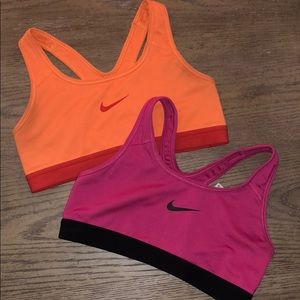 Nike Dry Fit Razorback Sport Bra Bundle